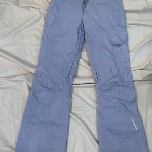 Sunice Snowboarding/Ski pants. Shimmer silver/gray. Size 6
